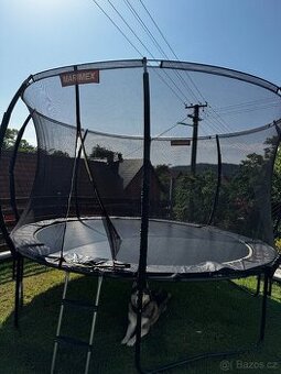 Trampolína Marimex Comfort 366 cm + ochranná síť + schůdky