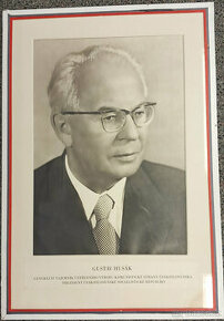 Prezident ČSSR Gustav Husák