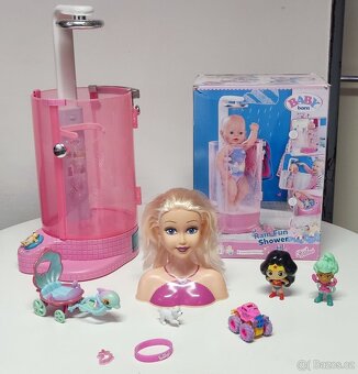 Hračky pro holčičky, sprcha Baby born