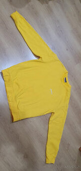 Škoda auto mikina vel. 2XL  žlutá barva s logem a odrazkou