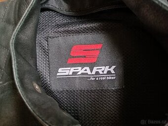 Kožená bunda na motorku/skútr SPARK