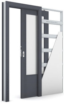 Obložkové zárubně na posuvné dveře do pouzdra - nové