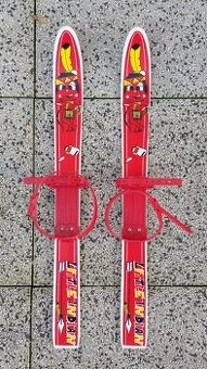 První dětské lyže