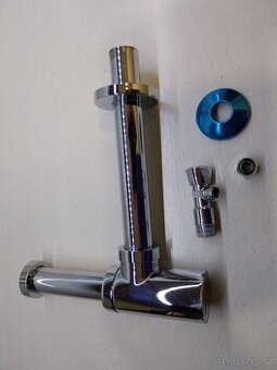 Prodám designový sifon a rohové ventily