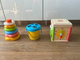 Sada 2 ks dětských hraček pro miminka