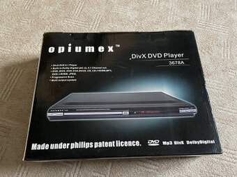 DVD přehrávač; Nepoužívaný. Plně Funkční.