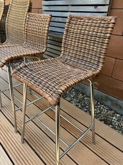 RATANOVÉ JÍDELNÍ ŽIDLE set 4+2