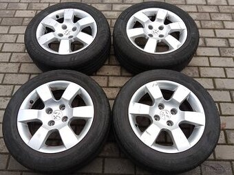ALU kola 4x108R16 + letní pneumatiky 6-7mm (Peugeot 5008)