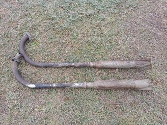 Výfuky Jawa 250 pérák