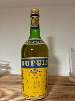 Dupuis brandy 1969” TUZEX, originál náplň, neotevřeno
