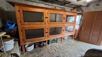 6 kotcová králíkárna