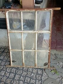 Železné retro okno 50x70cm - 1