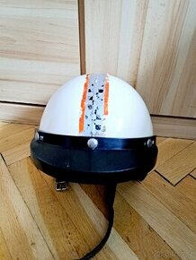 Kokos helma, retro přilba- CASSIDA JAS PARDUBICE