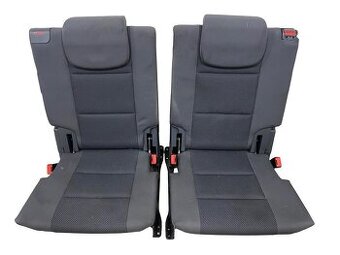 Sedačky zadní šedá látka třetí řada VW Touran 1T3 r.v. 2012