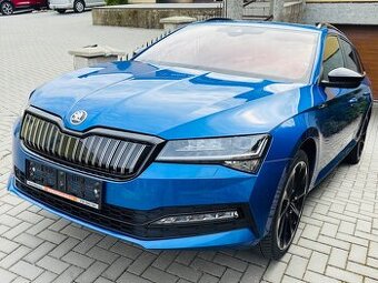 ŠKODA SUPERB 3 1.4TSi 160kw iV SPORTLINE DSG PANO.TAŽNÉ,2022