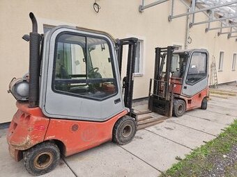 Vysokozdvižný vozík BT, nosnost 2T, r.v.2006, 5500mth, LPG