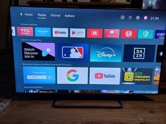 QLED Android Smart 55" TCL 55C715-úhlopříčka 140cm