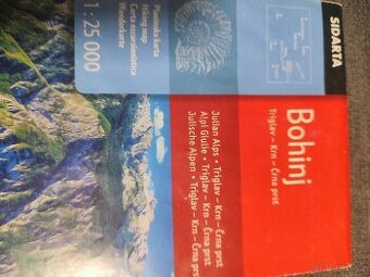 Mapa Bohinj 1:25000 - 1