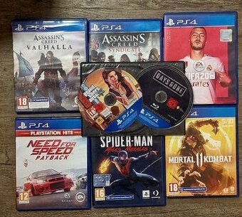 Prodám PS4 Hry