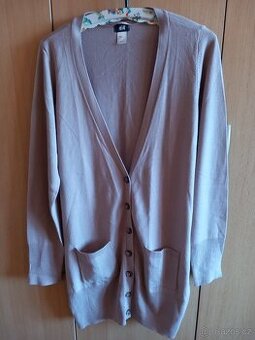 damský úpletový dlouhý kardihan vel. L H&M - 1