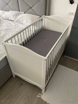 Postýlka s matrací Ikea Smagora - 1