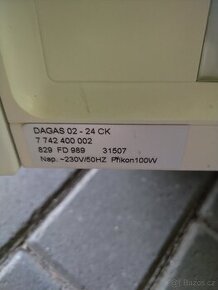 Plynový kotel Dakon dagas 02-04 ck - 1