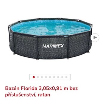 Bazén s filtrací