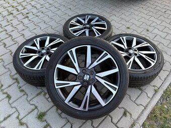 4x al kola 5x100 18 + pneu letní 215/45 R18