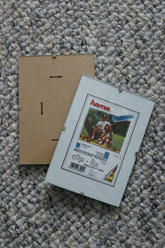 Hama - 2x skleněné foto rámečky clip-fix 10x15cm