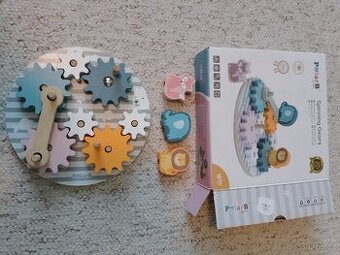 Montessori dřevěná ozubená kolečka