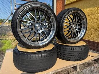 Alu kola 5x112 r19 DOTZ MUGELLO + letní pneu 225/35/19