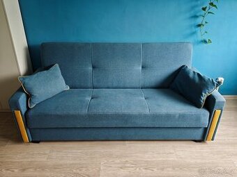 Modrá pohovka (gauč) model CLIFF