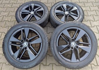 Alu kola originál Škoda Superb III 5x112 R17 Markab