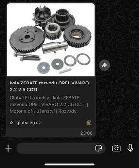 Prodej - náhradní díly