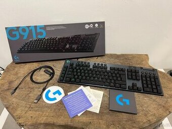 Herní klávesnice Logitech G915 Linear