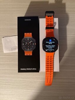 Samsung Galaxy watch ultra, top stav, záruka 11/2026
