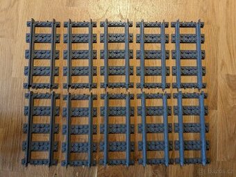 LEGO vlak koleje RC vlaky rovne
