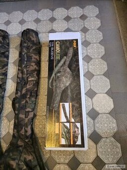 obal Fox Camolite Tri Sleeve | Pouzdro na pruty | 12ft