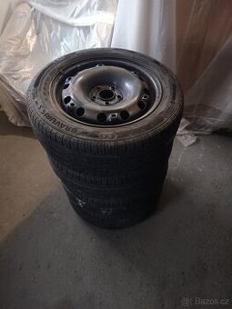 Sada kol  R15 195/55  letní pneu