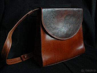 Kožená kabelka Bambas