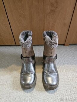 Dívčí zimní boty s kožíškem