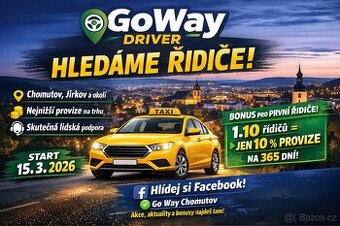 GoWay Driver Hledáme aktivní řidiče