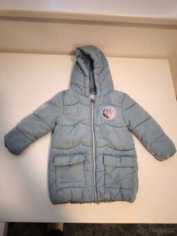 Dívčí zimní kabátek / bunda Anna  a Elsa vel. 110