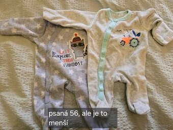 Oblečení velikost 50-56