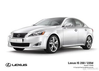 Koupím sedačky Lexus IS 220 / 250