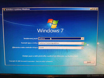 Instalační sada Windows 7 32/64bit,DVD,různé verze...