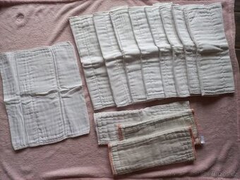 Dlouhé vkládací pleny – savé, nadýchané, 37 cm – 12 ks