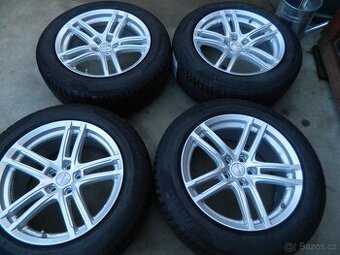 alu kola 5x112+zimní pneu r18