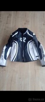 Kožená dámská motobunda