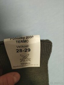Ponožky 2000, TERMO